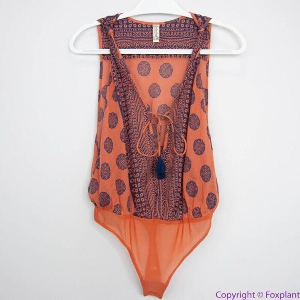 NEW Free People Intimately Soul Of The Sun Bodysuit, L - Picture 3 of 16